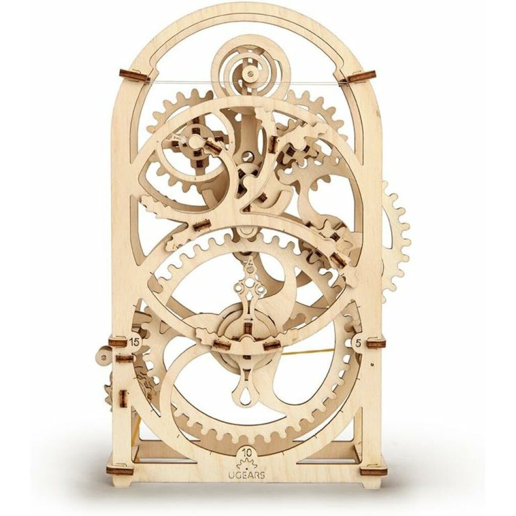 UGEARS 3D-Puzzle 3D-Puzzle Uhr - Timer (20min) 107 Teile, Puzzleteile