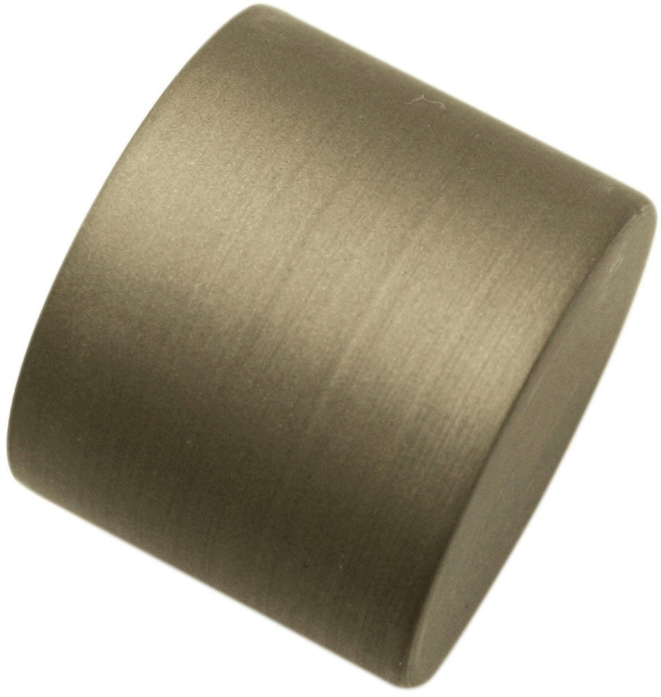 GARDINIA Gardinenstangen-Endstück Endkappe, (2-St), Serie Gardinenstange günstig online kaufen