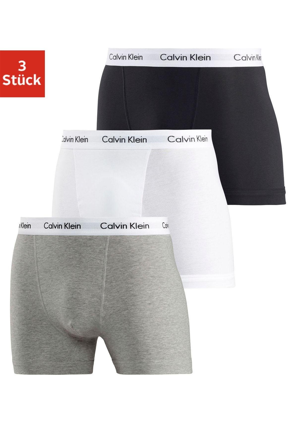 Calvin Klein Underwear Boxer (3-St) mit Logoschriftzug am Bund