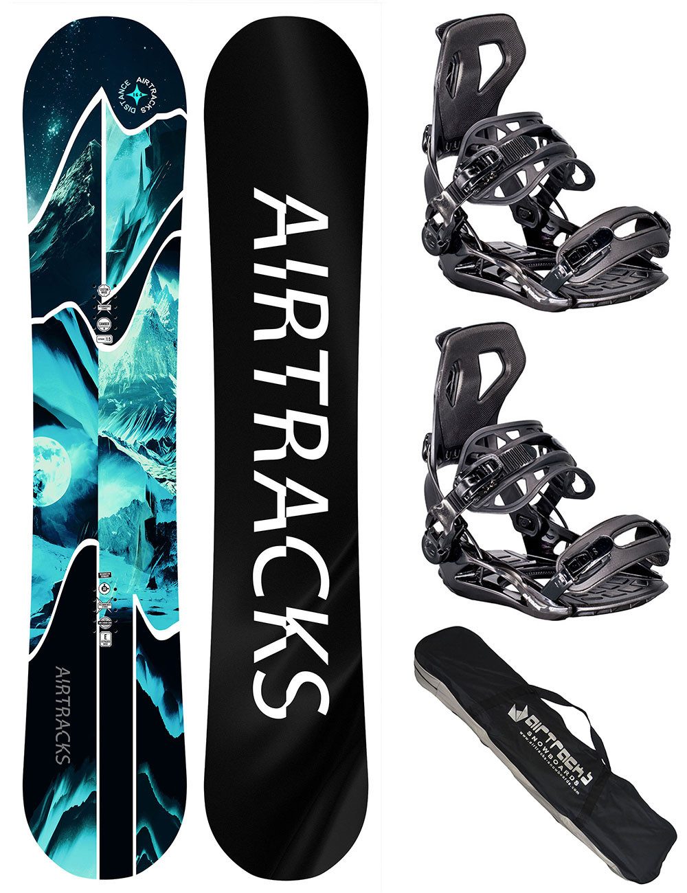 Snowboard Set Herren Distance Camber Wide »Mod. 25/26