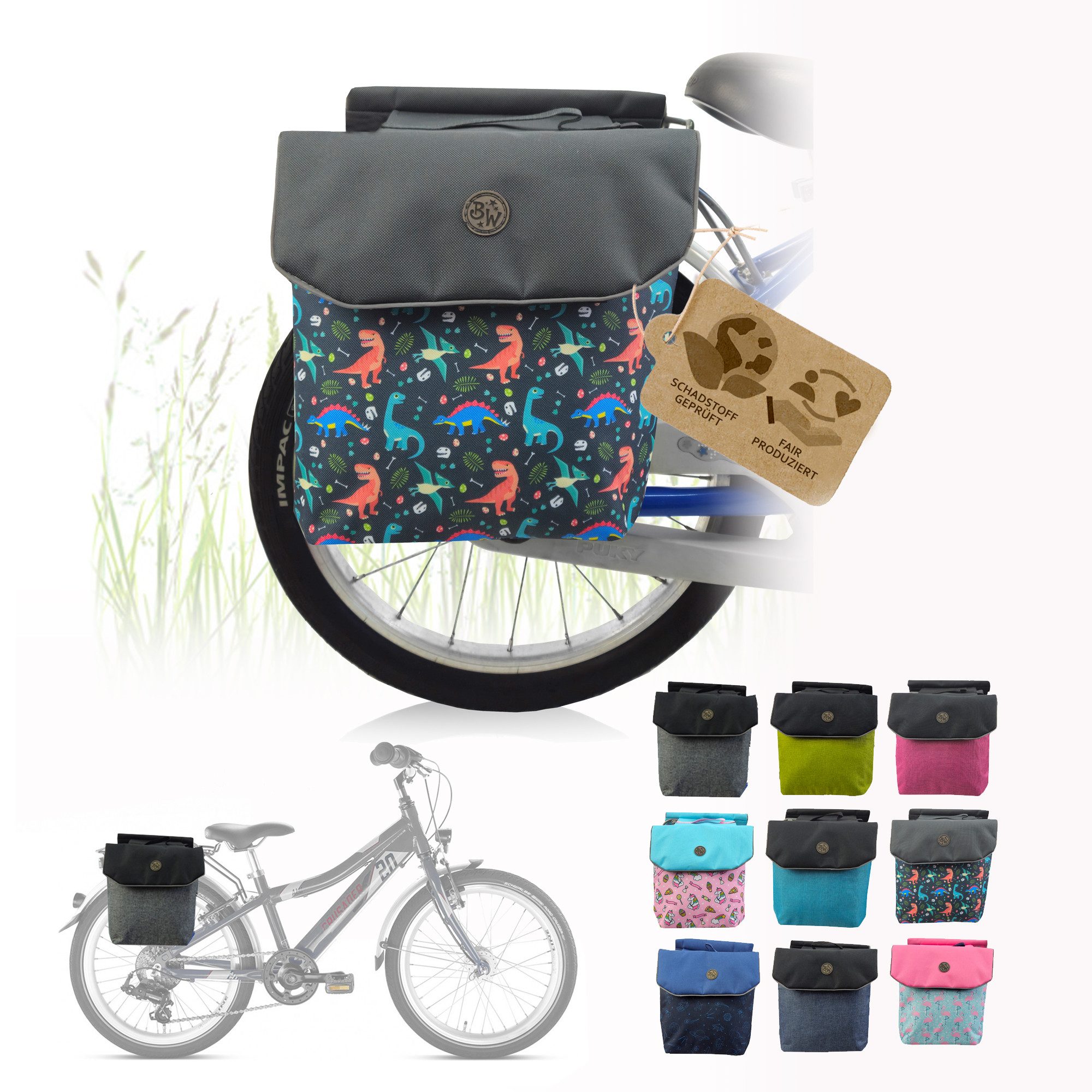 faltbare pedale Paire de pédales pliantes et antidérapantes pour équiper un vélo Größe:Farbe Non-stop dogwear® Wool Dog solder