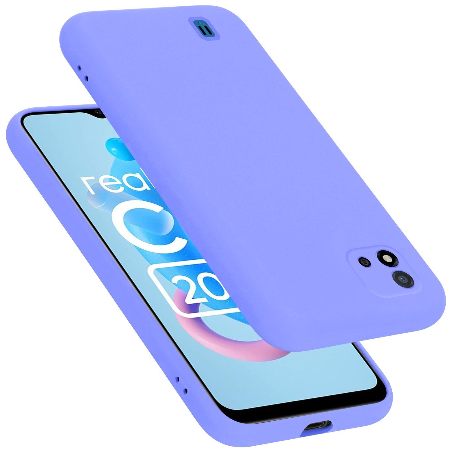 Cadorabo Handyhülle für Realme C11 2021 Hülle Realme C11 2021, Flexible Hülle TPU Silikon Schutzhülle Back Cover Case