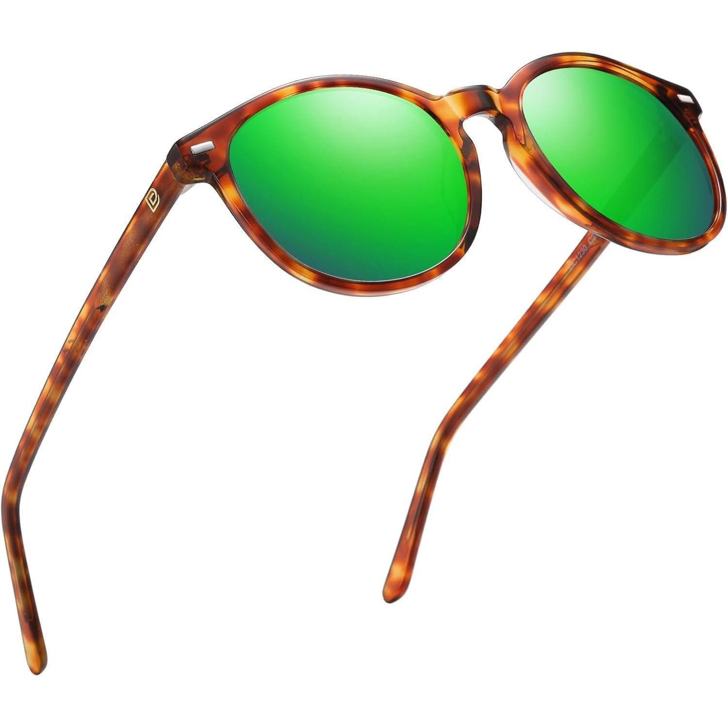Retrosonnenbrille Sonnenbrille Damen polarisiert retro UV400 Acetatrahmen
