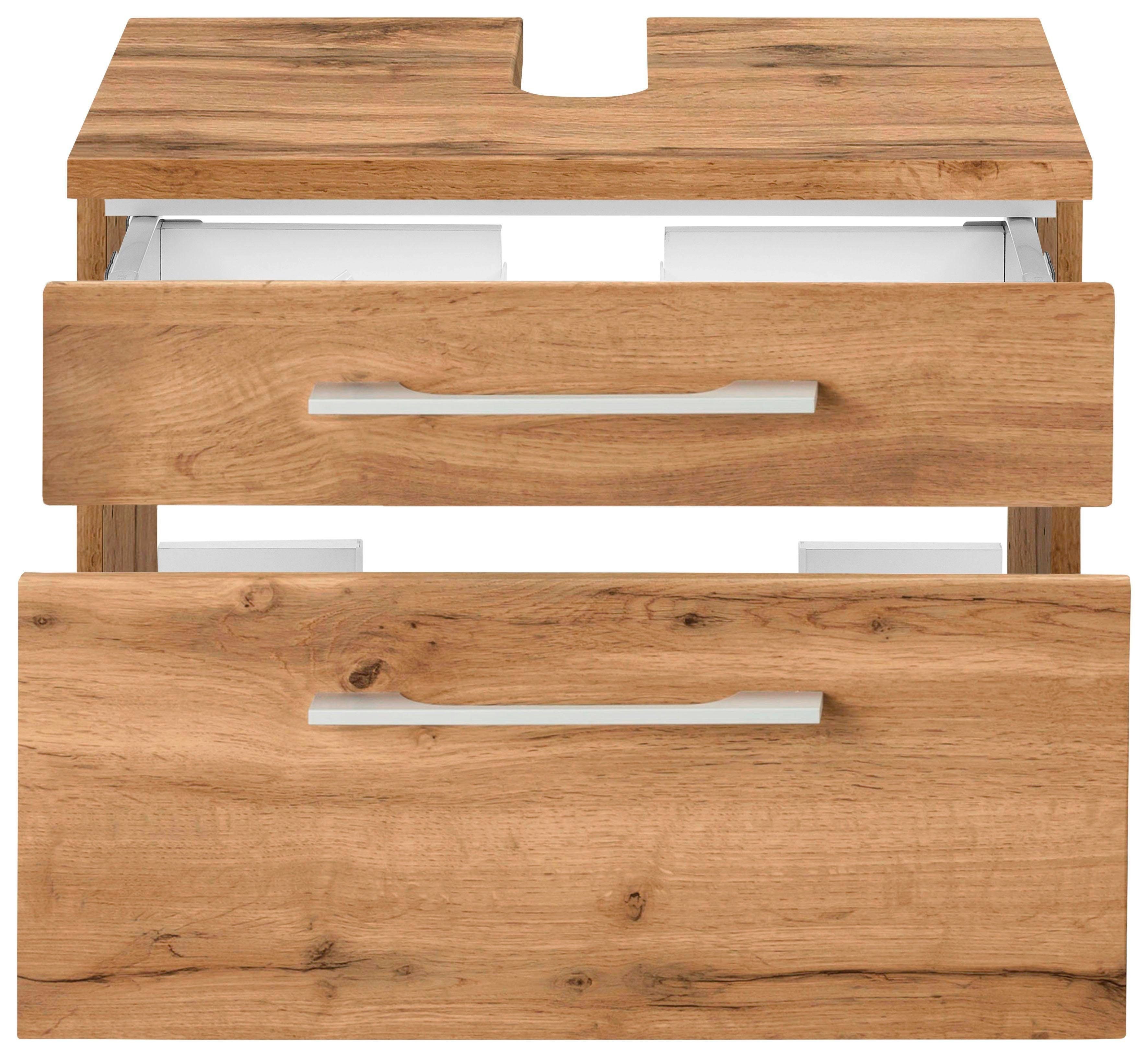 welltime Waschbeckenunterschrank Davos Breite 60 cm