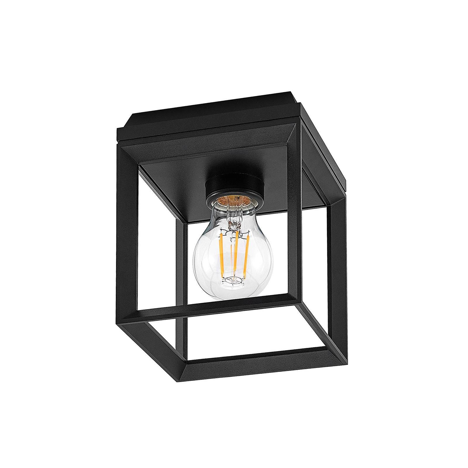 Arcchio Deckenleuchten Cayla, Metall, Schwarz IP20, 1 x 15 W LED