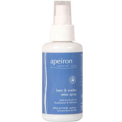 Apeiron Fußpflegespray Bein Waden Relax Spray, 100 ml