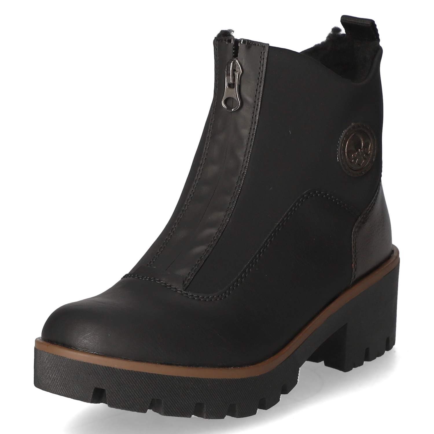 Rieker Rieker - female - 79281-00 - Textil & Synthetik - schwarz Winterstie günstig online kaufen