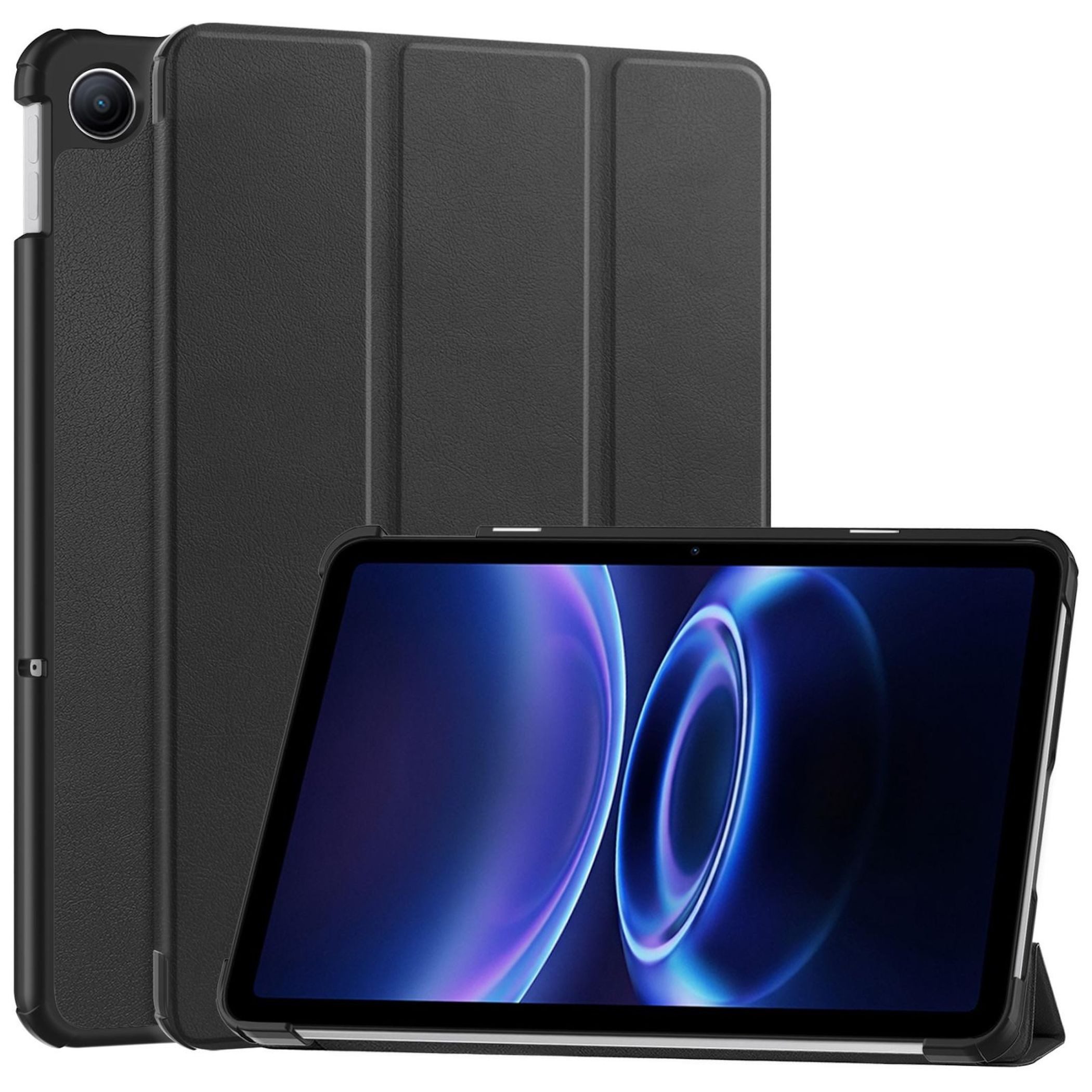 Wigento Tablet-Hülle 3folt für Xiaomi Redmi Pad 2 9.7 Zoll 2026 Wake UP Smart Schutz Cover, 3-Fach Halterung, Kratzfest, Leicht