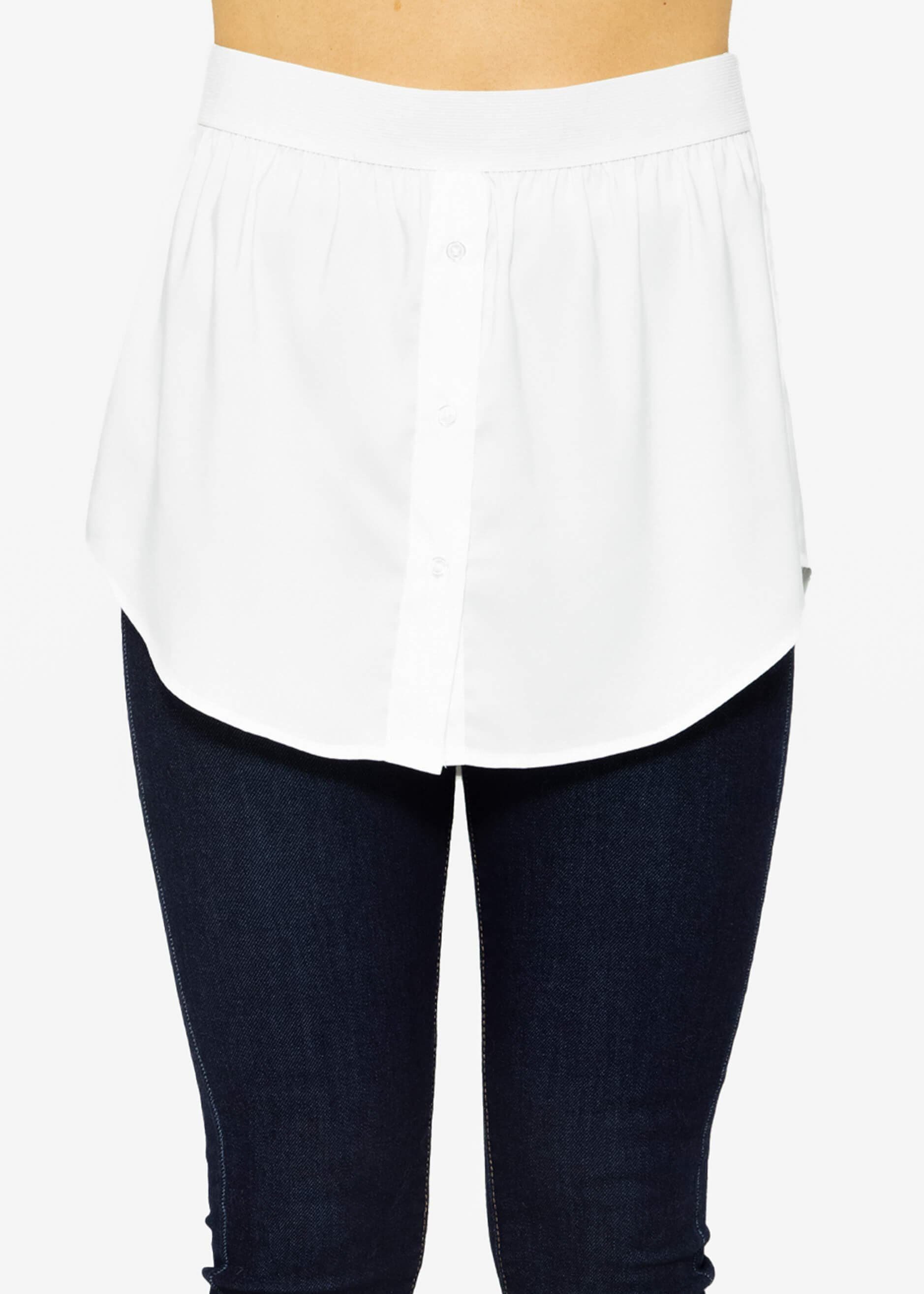SASSYCLASSY Unterrock Blusen Unterrock Damen Saum günstig online kaufen