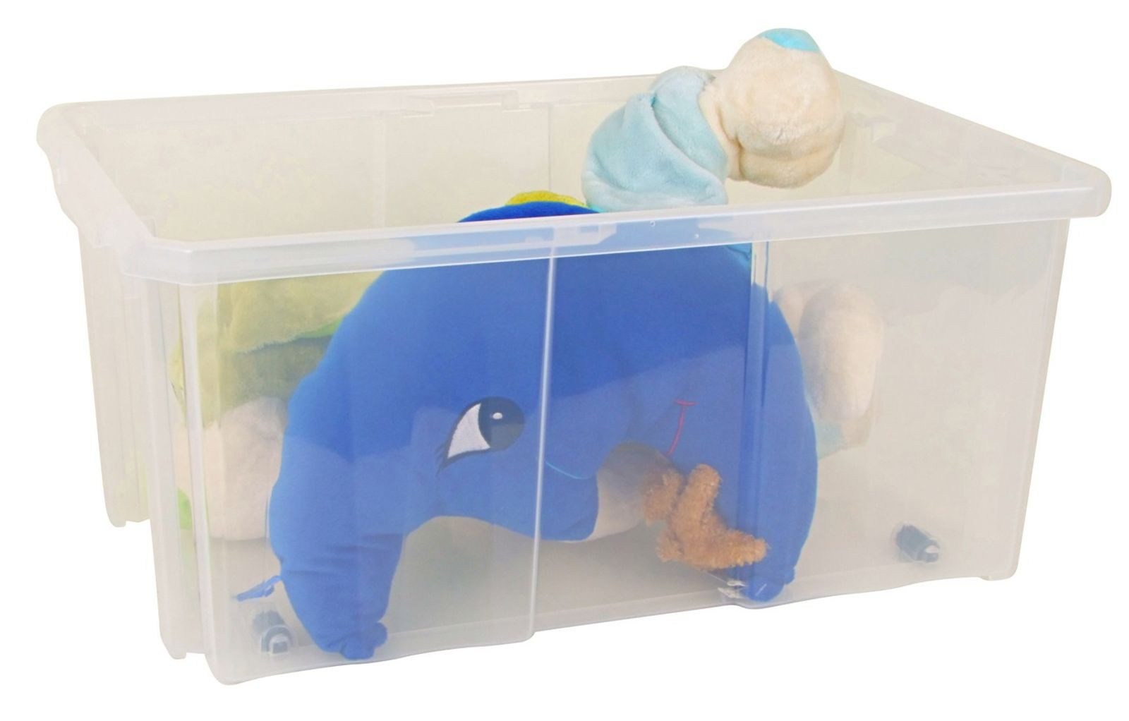 Grüner Jan Aufbewahrungsbox Aufbewahrungsbox Stapelbox Rollbox Spielzeugkiste Rollenbox Kiste 60x2