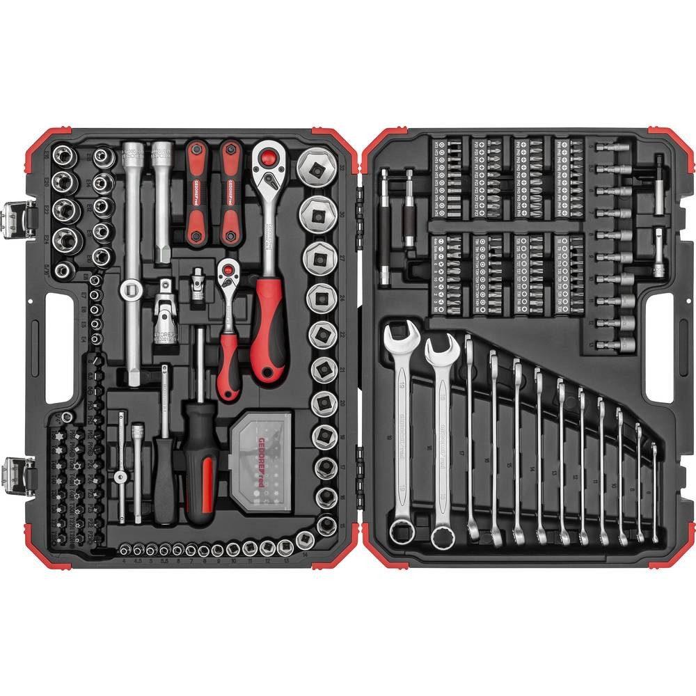 Steckschlüssel Steckschlüssel-Satz 1/4″+1/2″ 232-teilig Inhalt