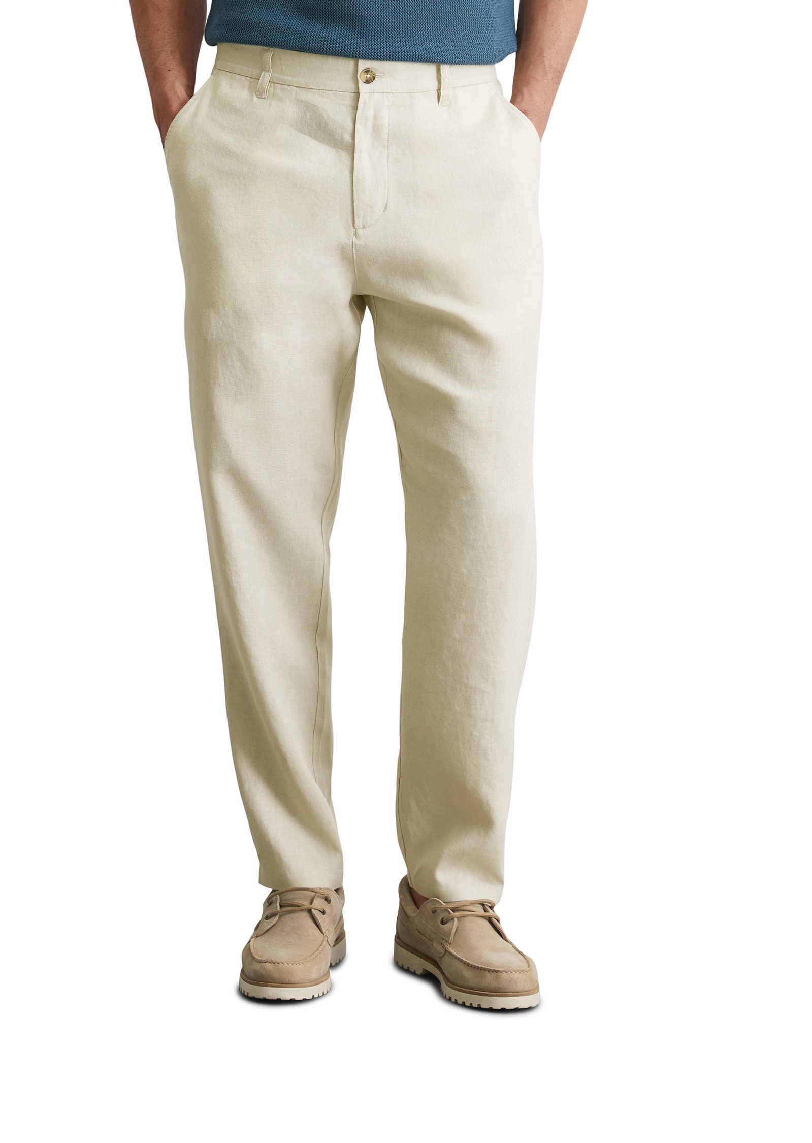 Marc O'Polo Chinohose aus reinem Leinen günstig online kaufen