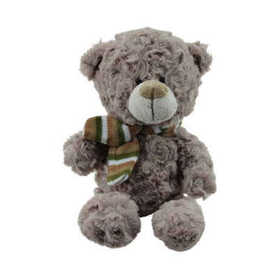 Sweety-Toys Kuscheltier Sweety Toys Teddybär Plüsch Kuschelbär Teddy Bär 29 cm mit Schal, kuschelweich