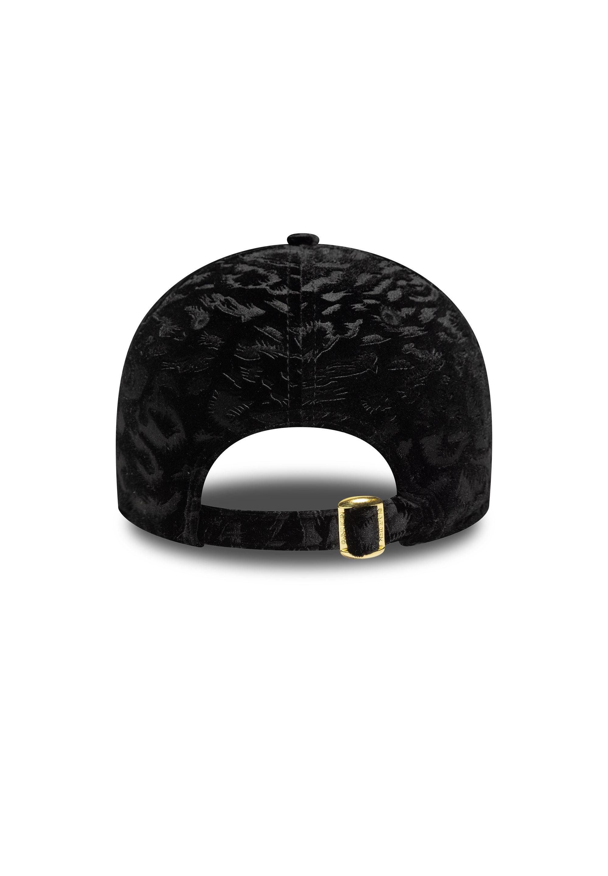 New Era Baseball Cap New York Yankees New Era Leo Velour 9Forty Women Cap Schwarz (1-St)