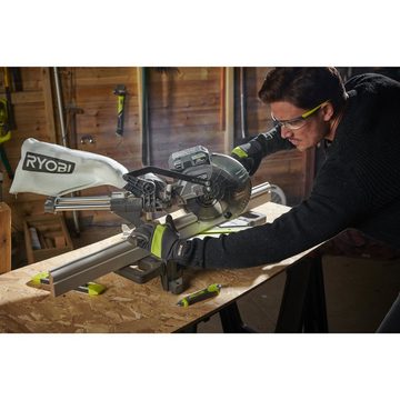 Ryobi Kapp- und Gehrungssäge ONE+ Akku-Kapp-und Gehrungssäge RMS18190-0, 18Volt