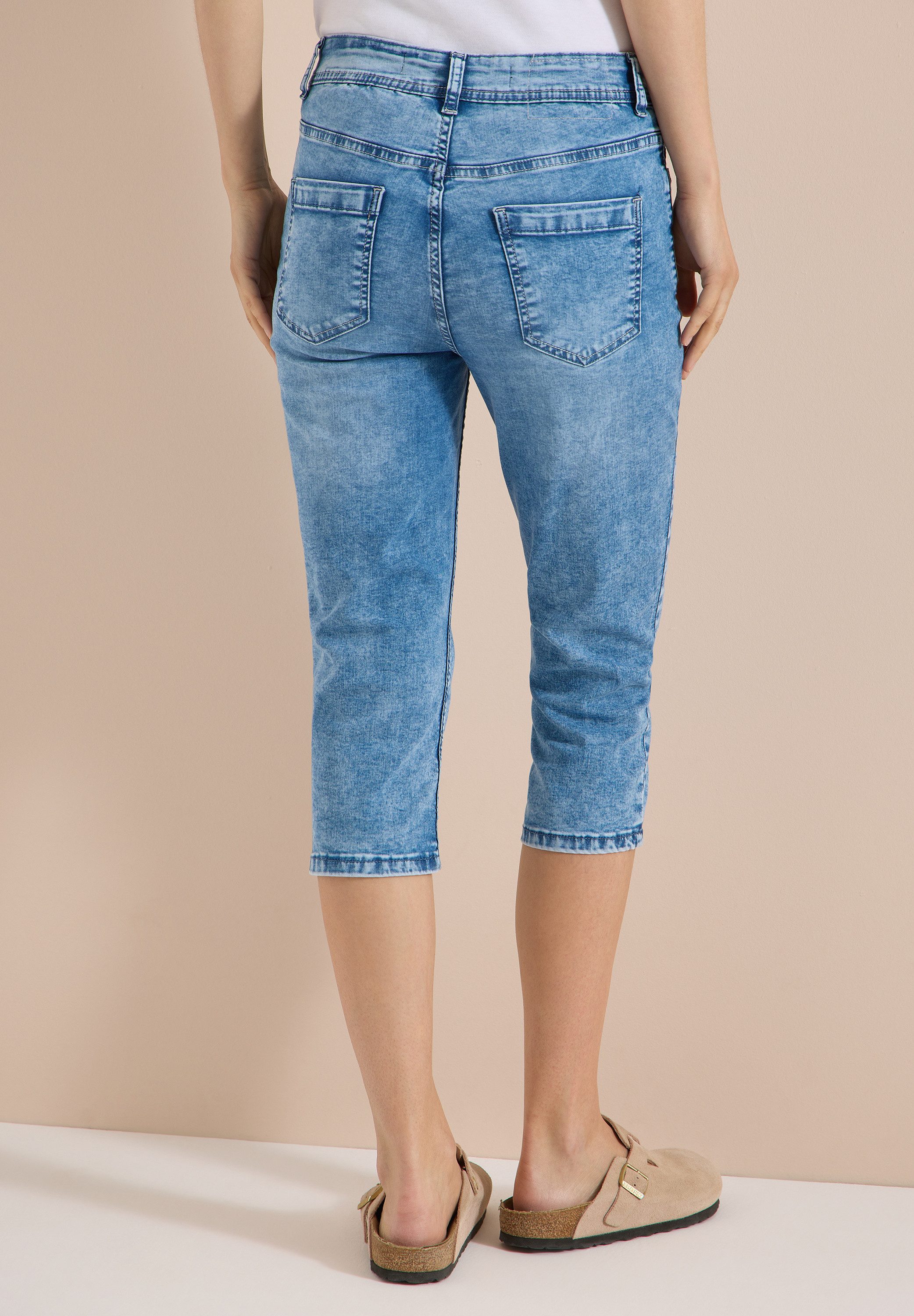 CECIL Slim-fit-Jeans High Waist