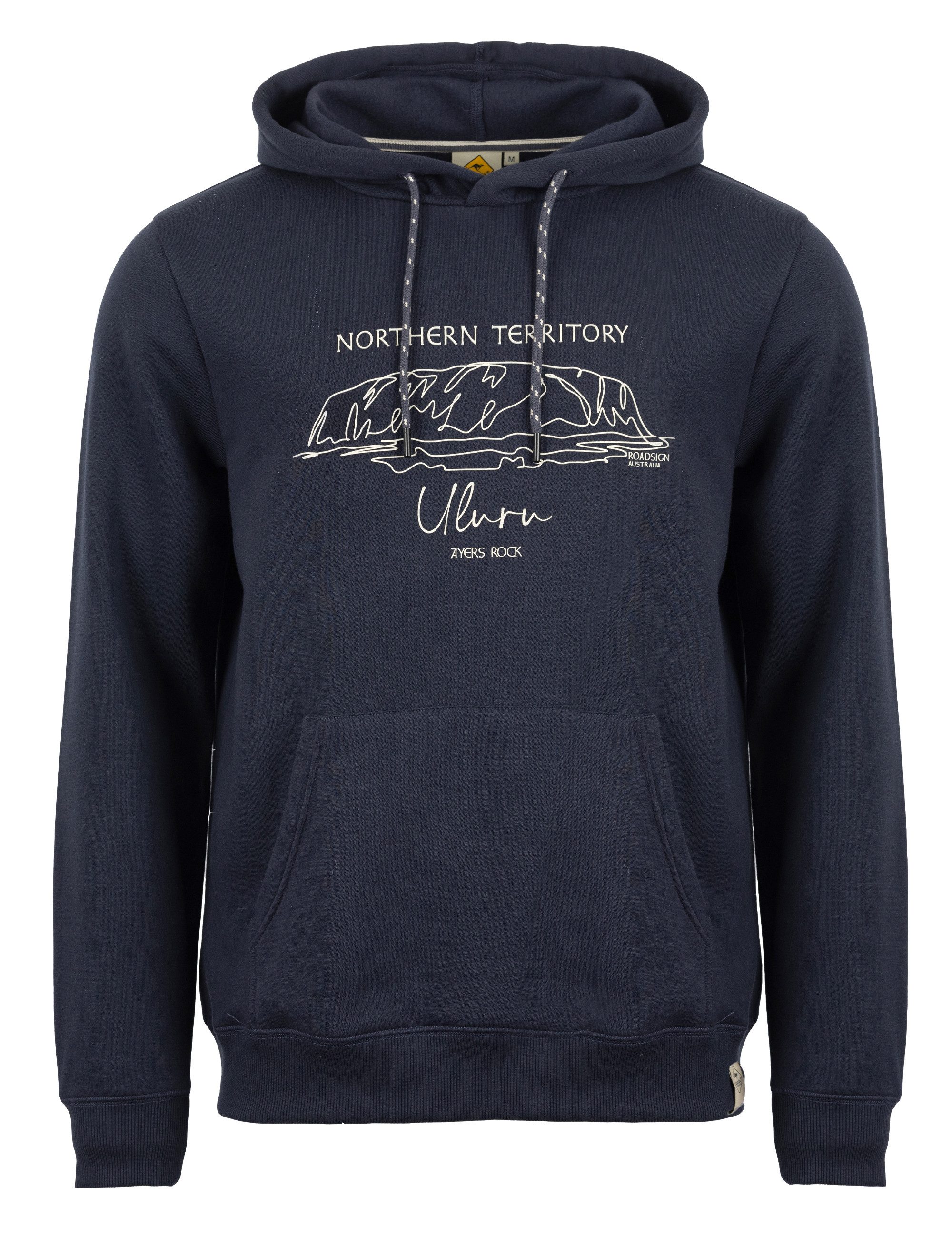 ROADSIGN australia Sweatshirt Uluru Hoody (1, 1-tlg., 1) warmer Hoody mit Print für urbane Styles an kalten Tagen