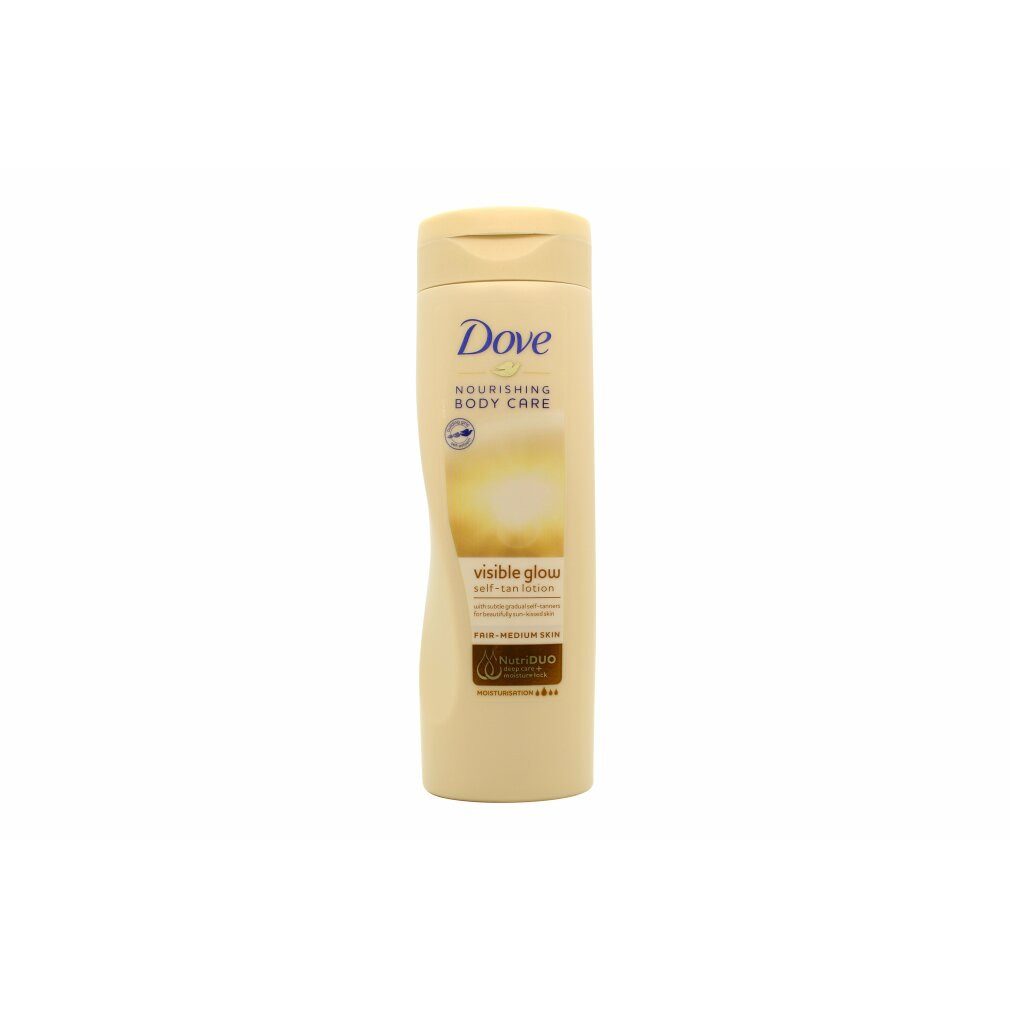 DOVE Körperpflegemittel Visible Glow Selbstbräuner Lotion 250ml - Hell bis Mittel