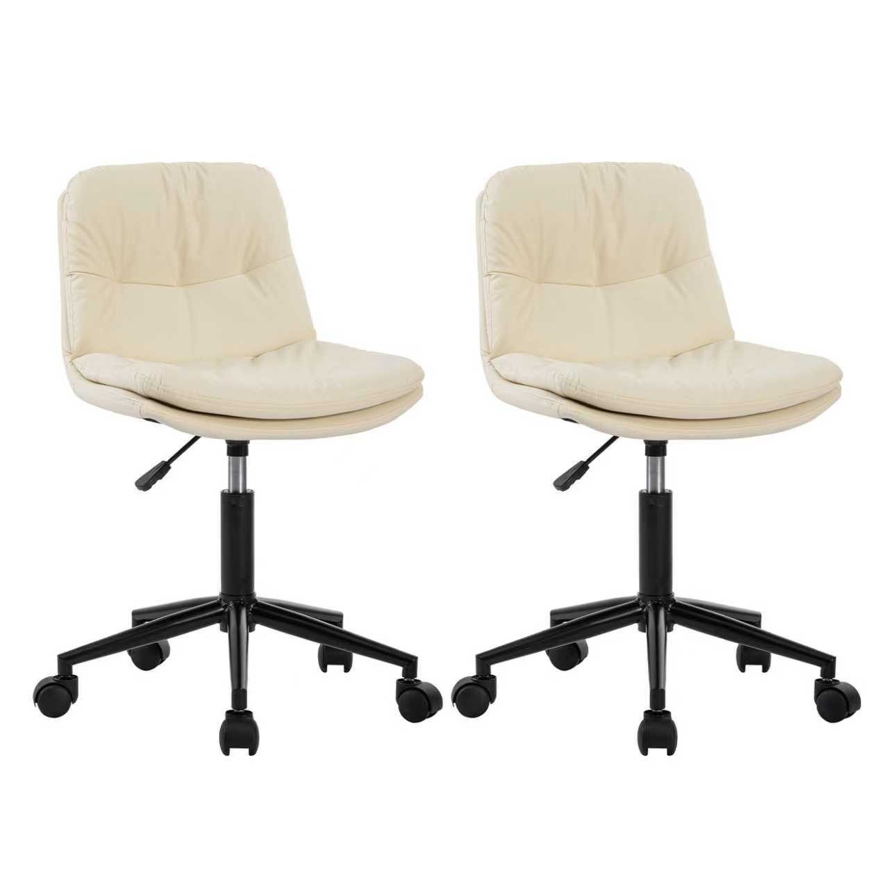 FOXSPORT Bürostuhl mit Rollen, höhenverstellbar, 360° drehbar