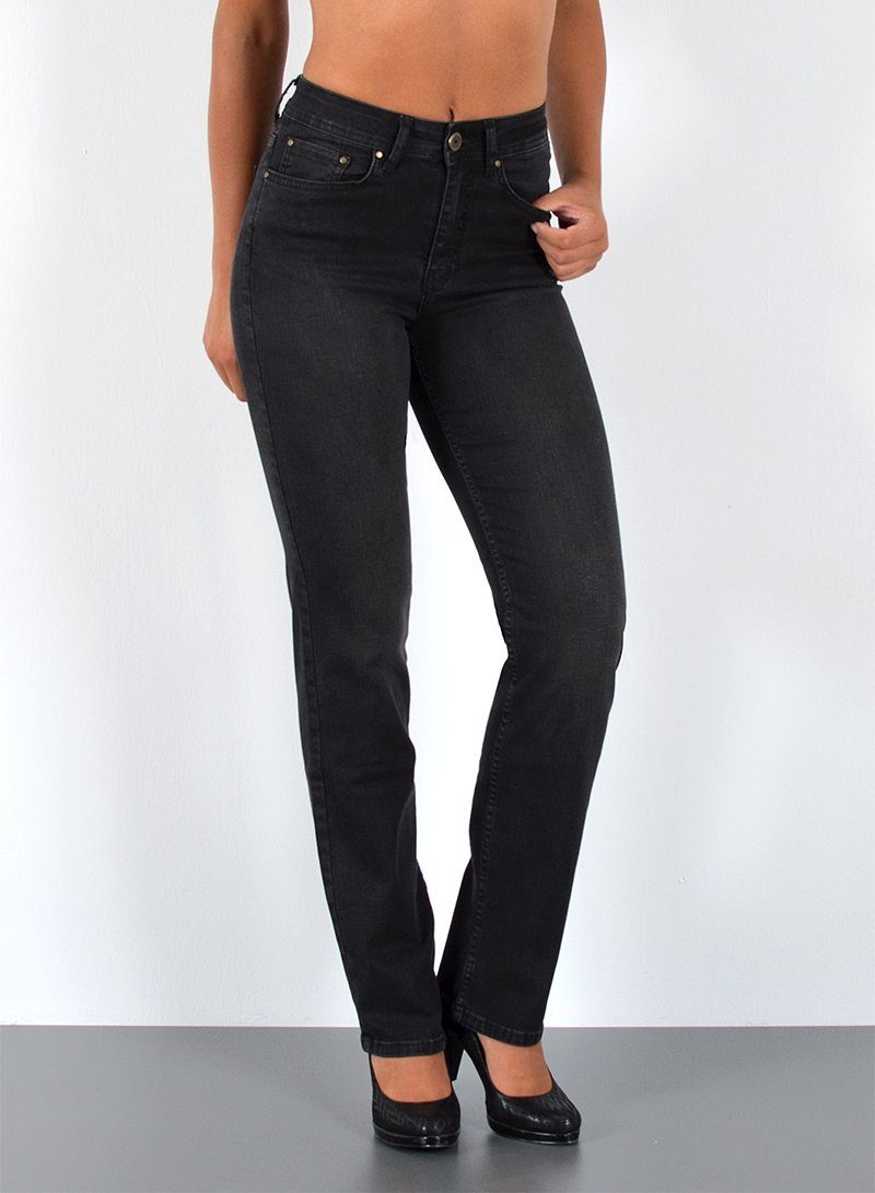ESRA Straight-Jeans Premium Damen Straight Fit günstig online kaufen