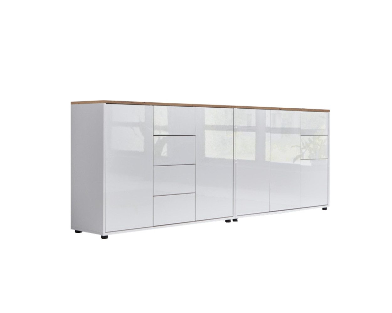 Kommode Sideboard Mailand Set 13 in verschiedenen Ausführungen