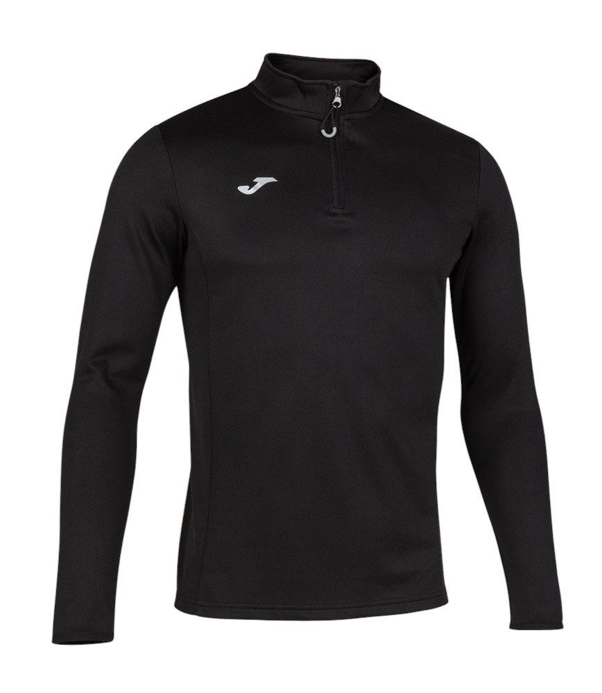 Joma Sweatshirt Pullover Running Night (Half-Zip) schwarz Herren