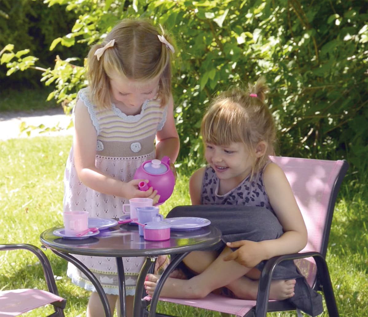 dantoy Spielgeschirr Kaffeeservice Prinzessin, (17-tlg), Made in Europe günstig online kaufen