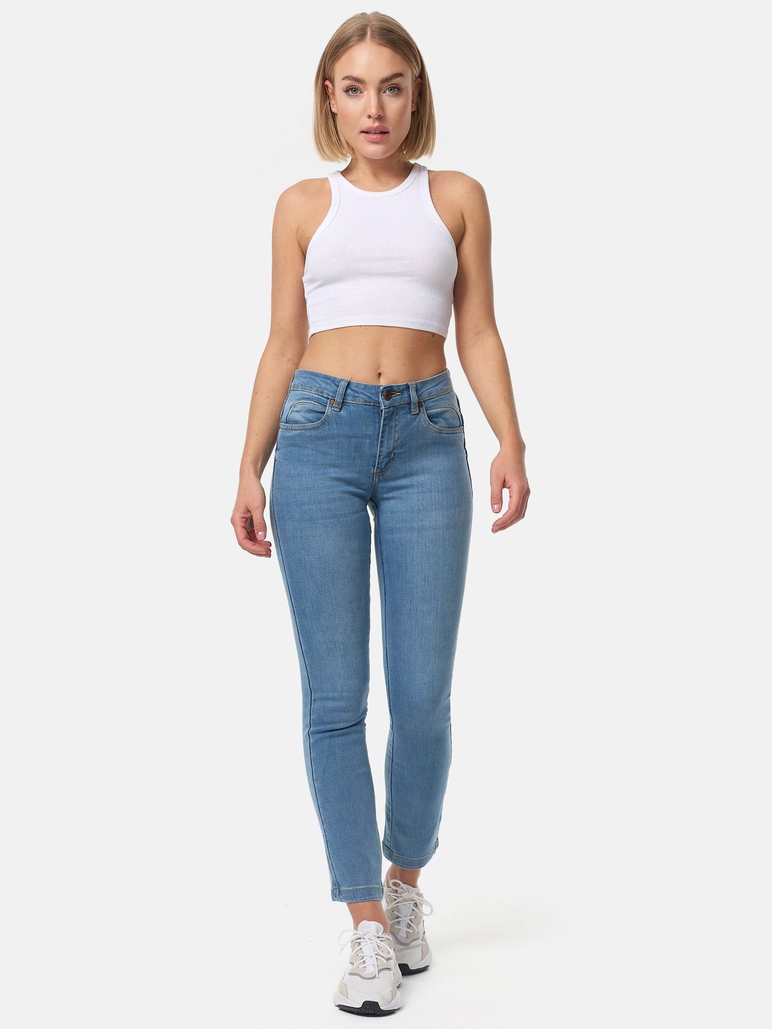 Tazzio Straight-Jeans F110 Damen Jeanshose