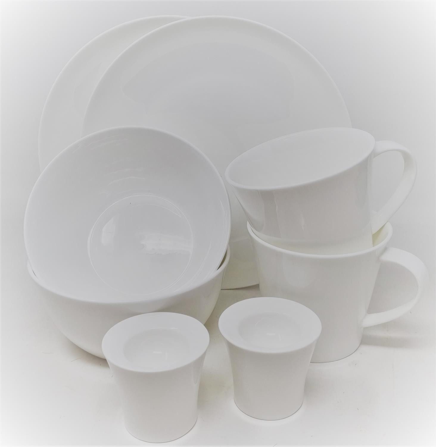 Goebel Geschirr-Set Kaiser Porzellan, Porzellan, Farbe: Weiß, Höhe: cm