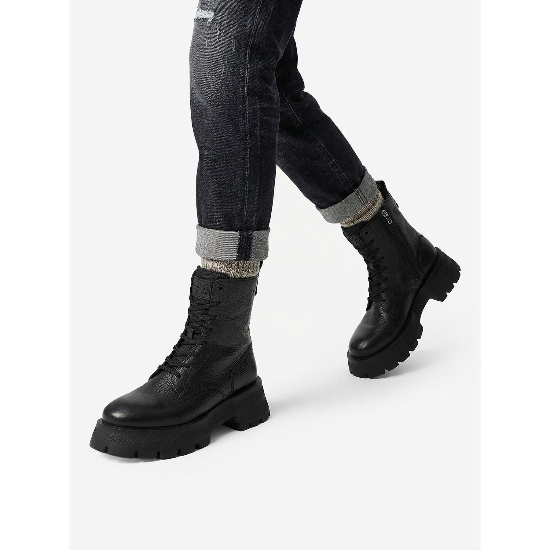 G-STAR G Star Raw Damen Stiefel Schwarz Stiefel