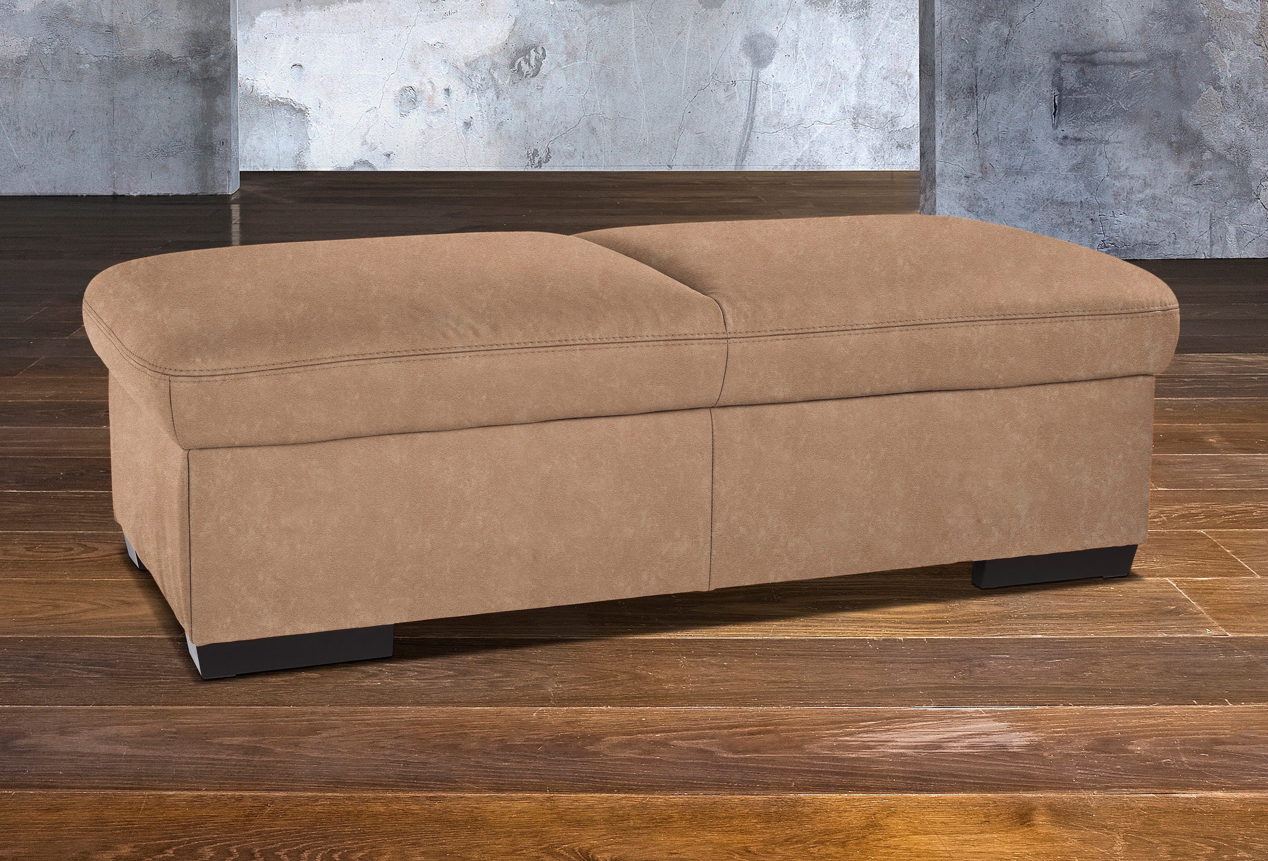 exxpo - sofa fashion Hocker Salerno, In hochwertiger Verarbeitung