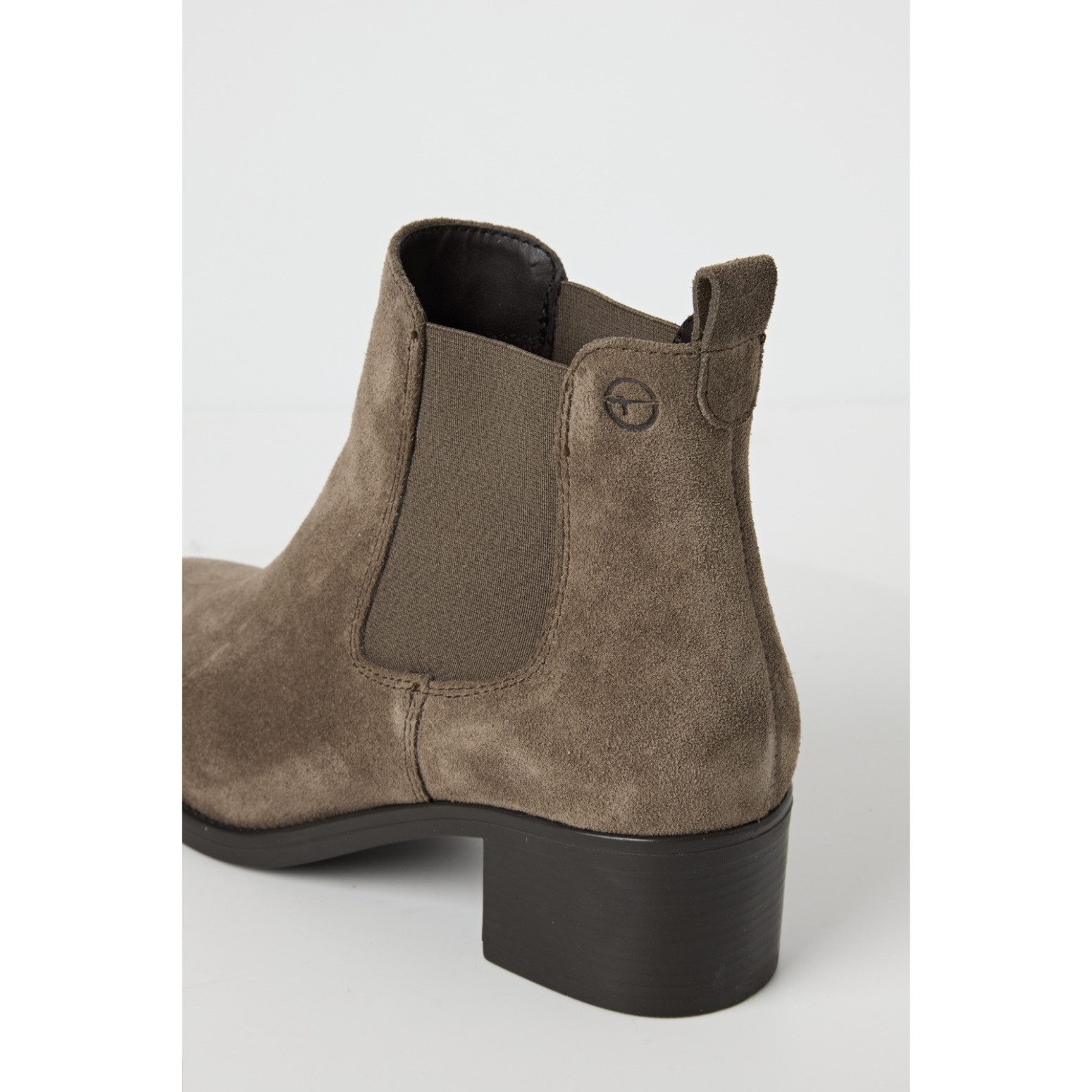 Tamaris Chelseaboots Blockabsatz, Stiefelette, Businessschuh in schmaler Form