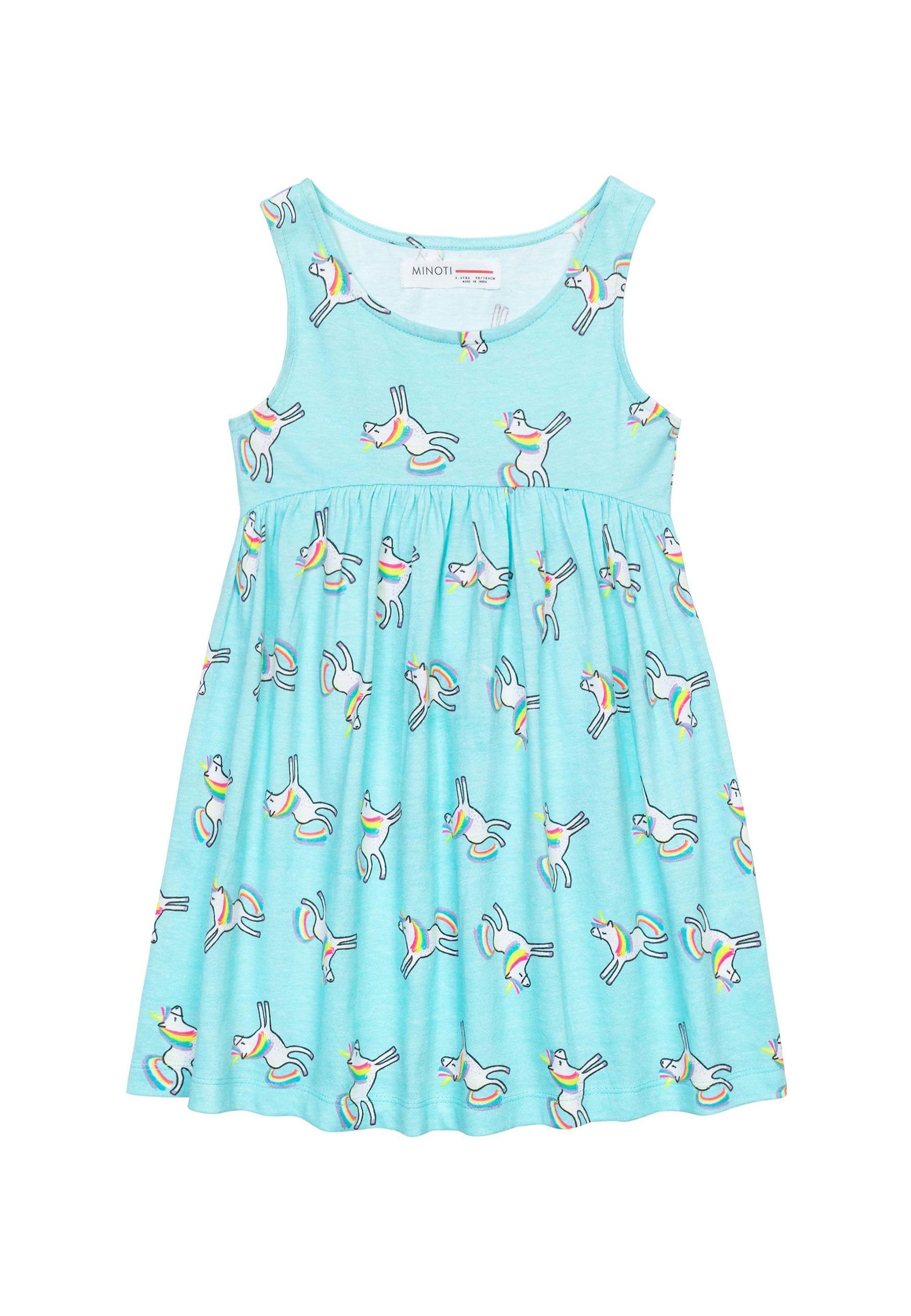 Jerseykleid Gemustertes ärmelloses Kleid (1y-8y)