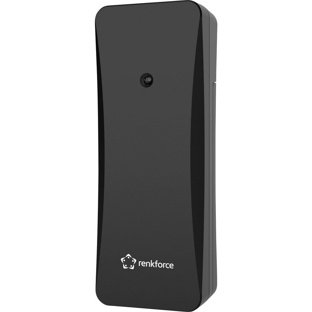 Renkforce Renkforce RF-6736478 RF-E0666-BK Thermo-/Hygrosensor Funk 433 MHz Wetterstation