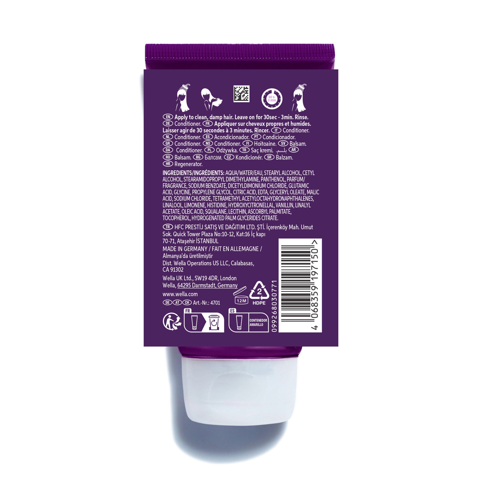 Wella Professionals Haarspülung ULTIMATE COLOR CONDITIONER, für coloriertes Haar, feuchtigkeitsspendend