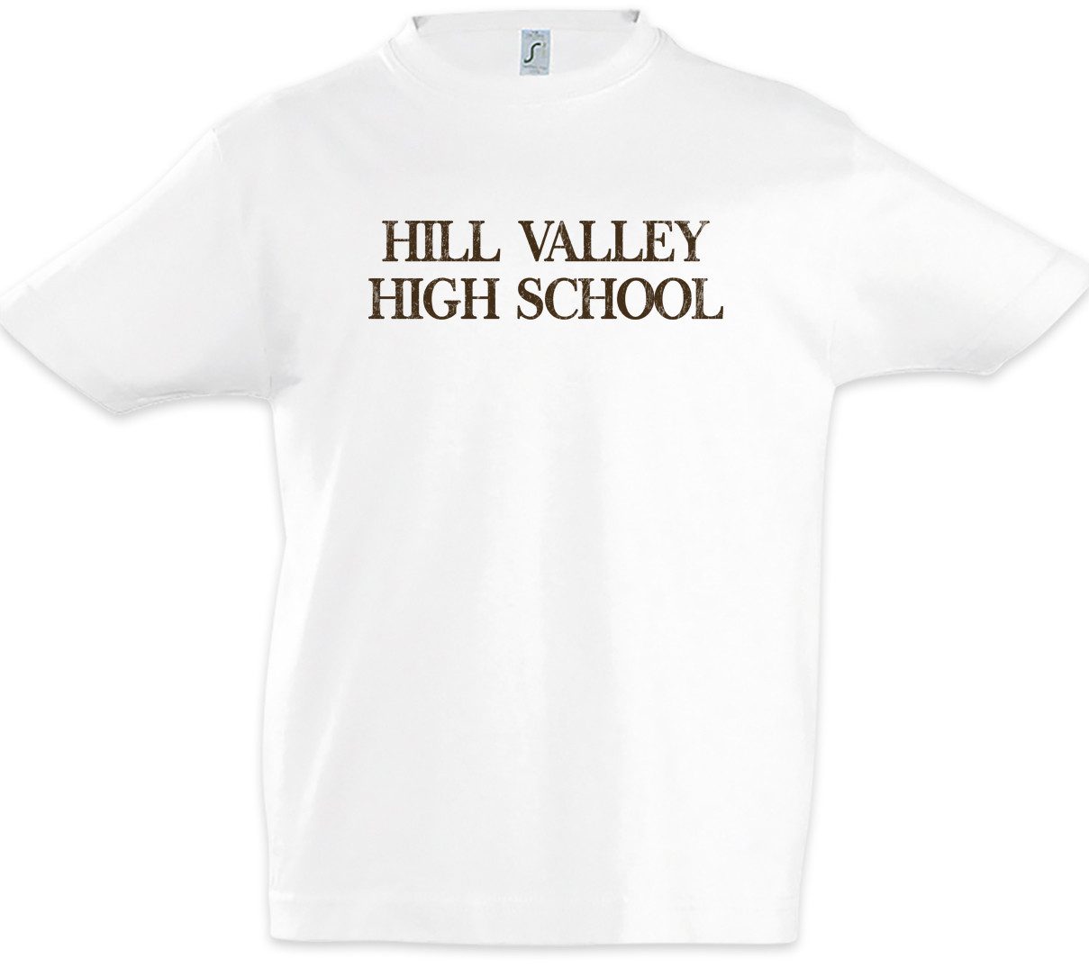 Print-Shirt Hill Valley High School I Kinder T-Shirt Back To Zurück The In Die