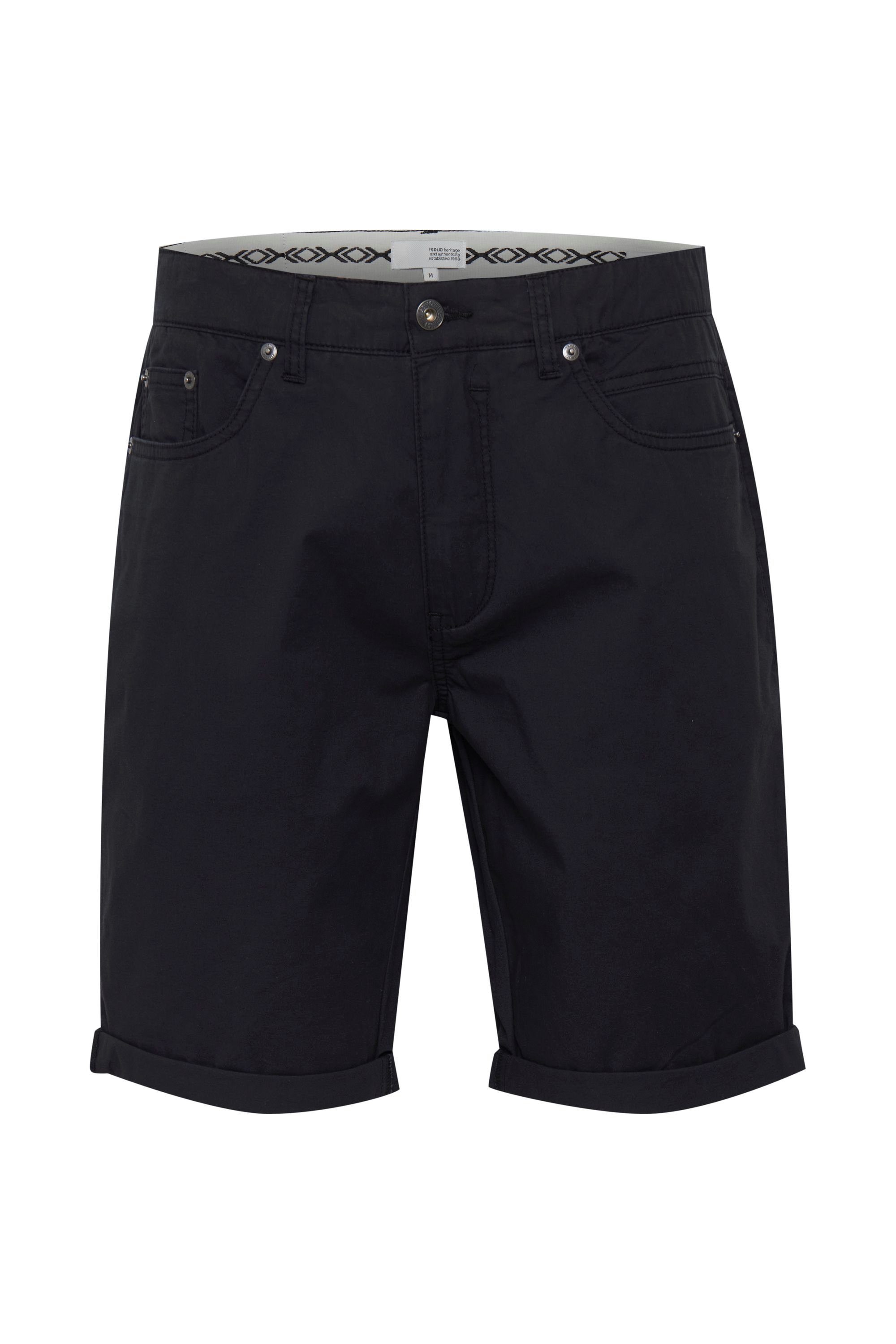 Solid Chinoshorts SDMillan (194007) 5-Pocket Black Shorts