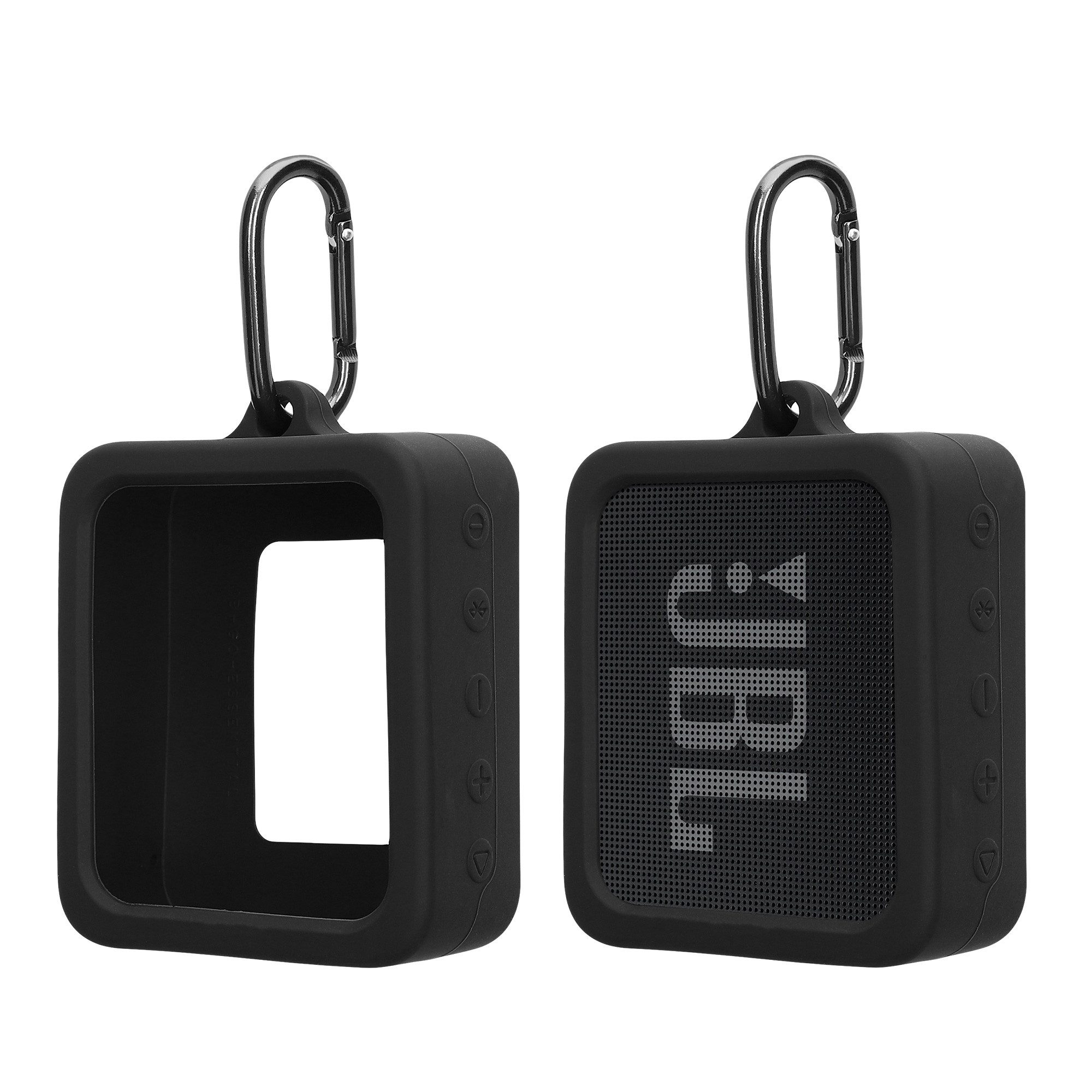 kwmobile Etui Silikon Hülle für JBL Go Essential, Schutzhülle für Mini Speaker