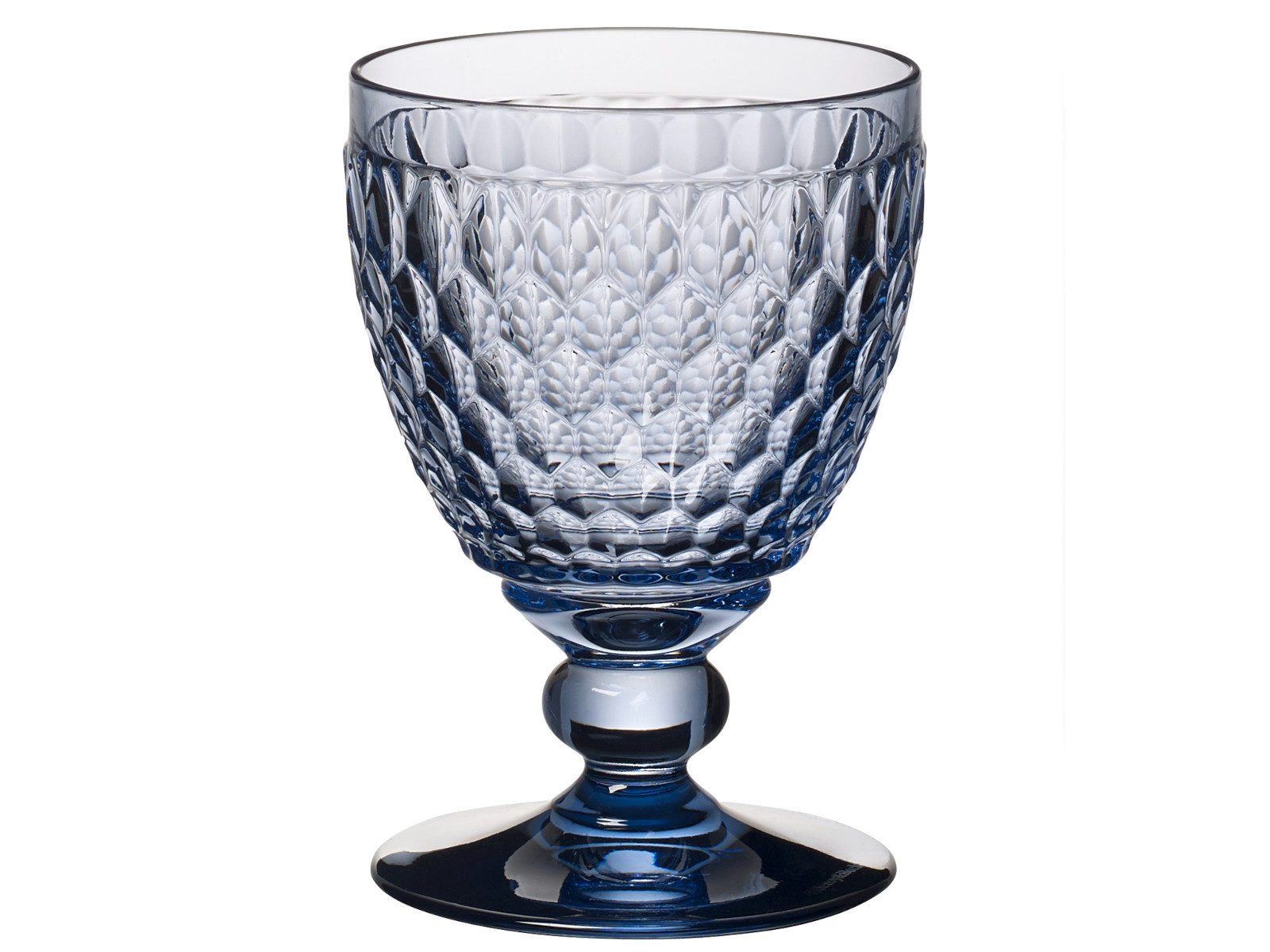 Villeroy & Boch Rotweinglas Boston coloured Rotweinglas blue 0,31 l, Kristallglas