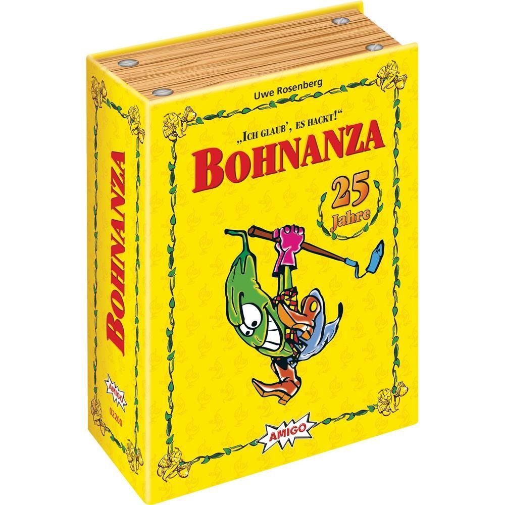 AMIGO Spiel, Kartenspiel Bohnanza 25 Jahre Edition, mit 3 weiteren Bohnensorten