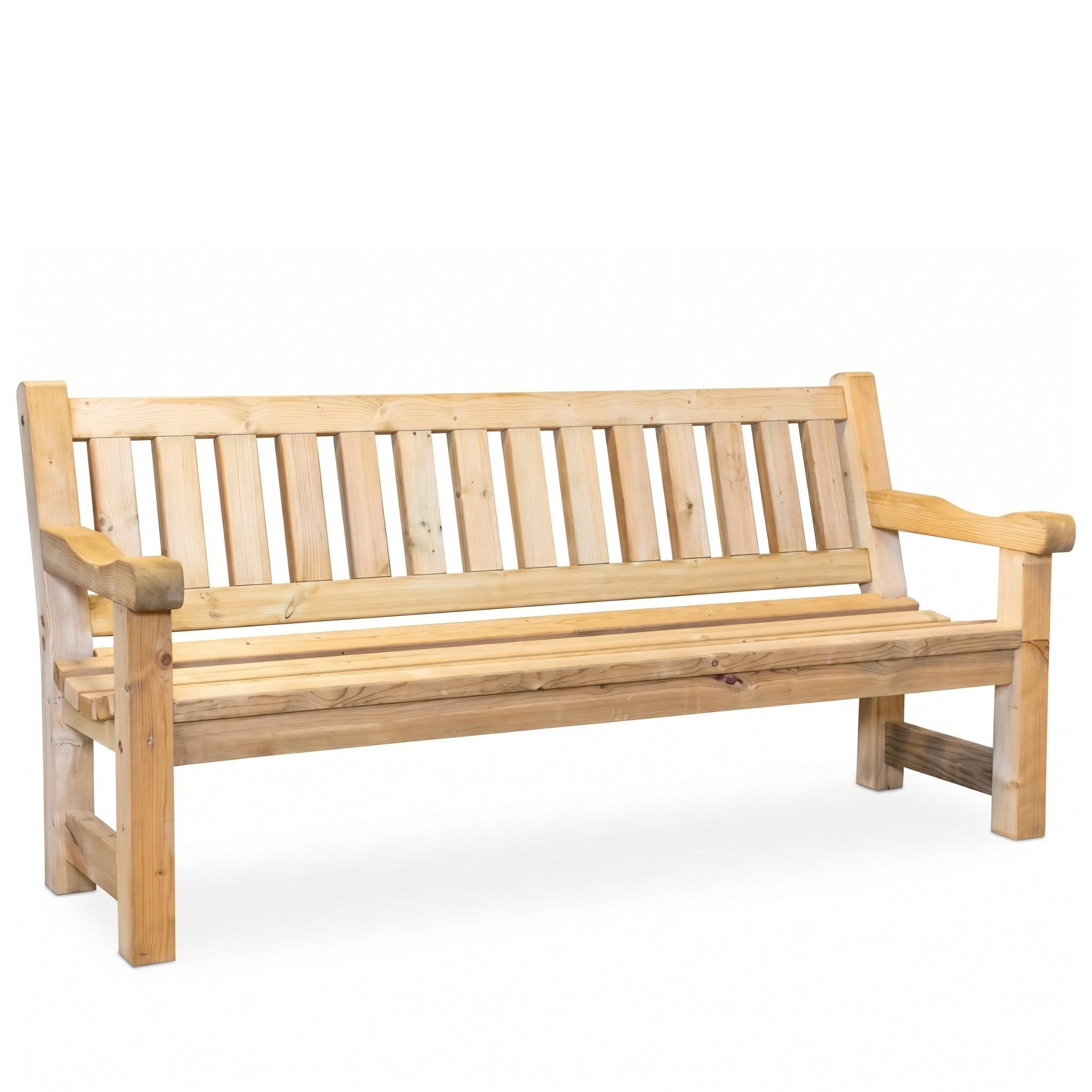osoltus Gartenbank Sensline Gartenbank Emil 3 Sitzer Sitzbank Kiefer Holz 200 x 50 x