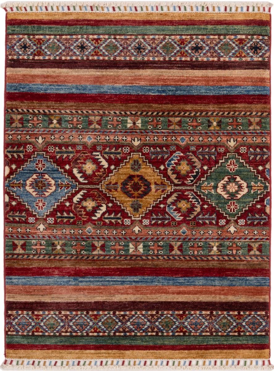 Orientteppich Arijana Shaal 5 Nain 85x118 Handgeknüpfter Orientteppich, Höhe: rechteckig, Trading, mm