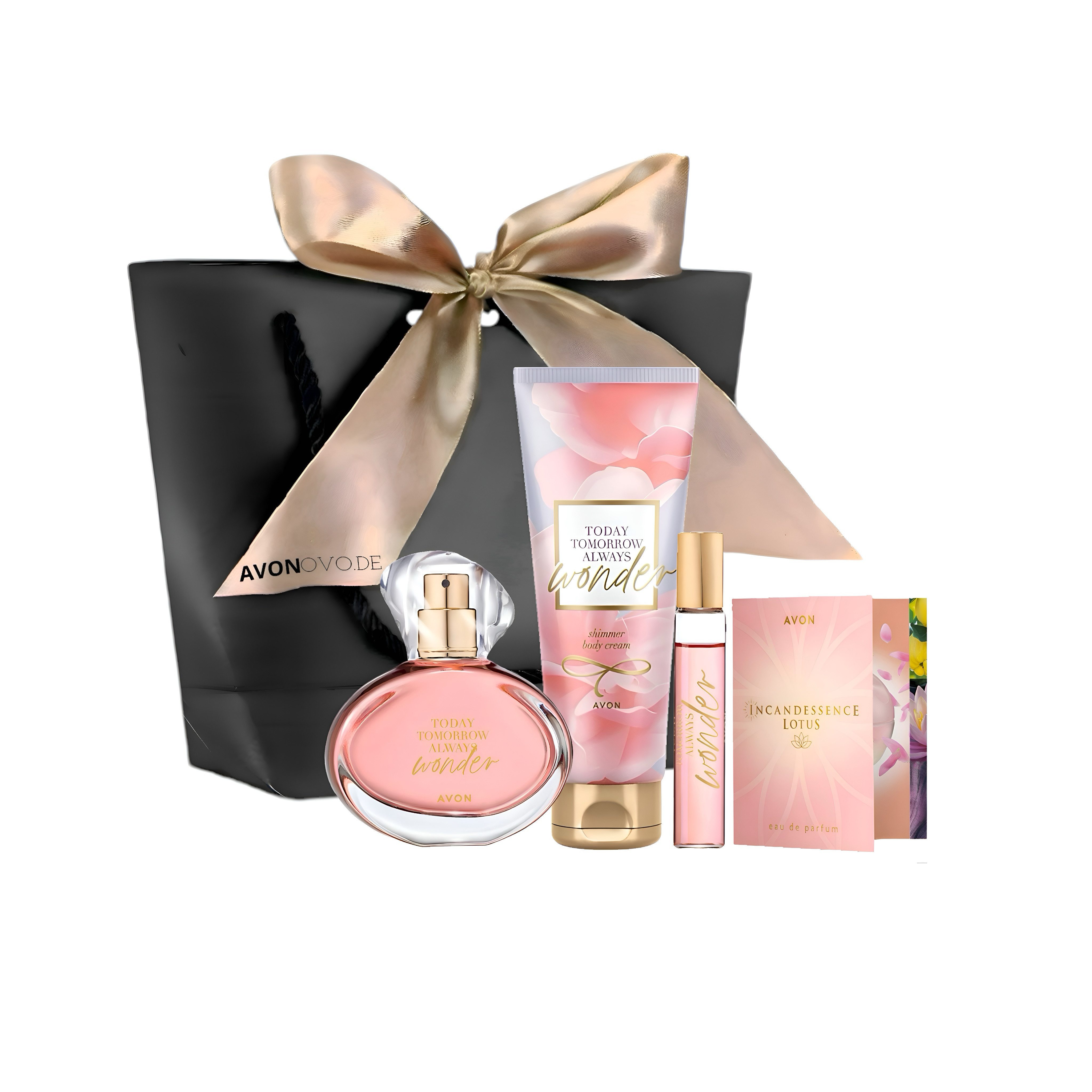 Eau de Parfum TTA WONDER Set mit Parfum 50ml, Lotion & Spray für Damen