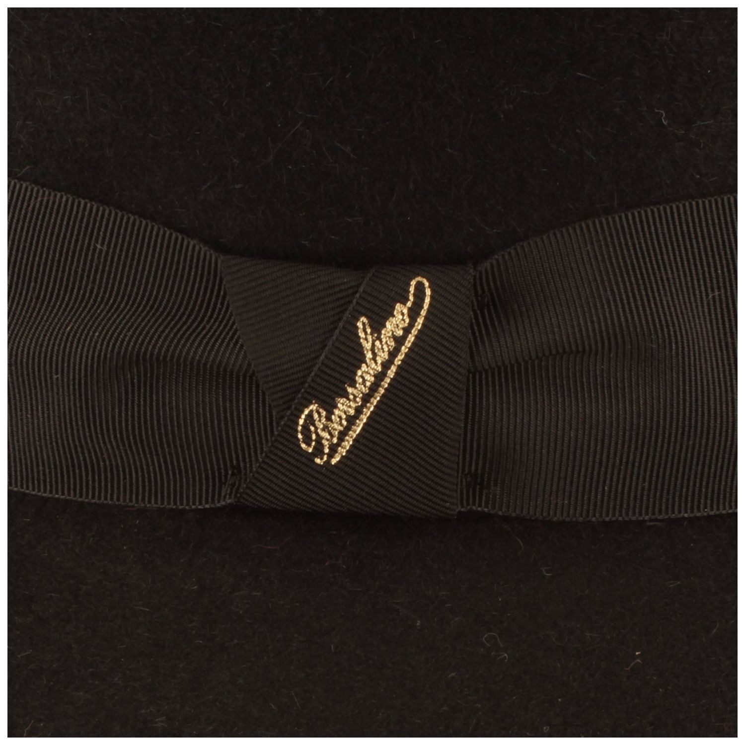 Borsalino Filzhut eleganter breiter Haarfilz Traveller Claudette