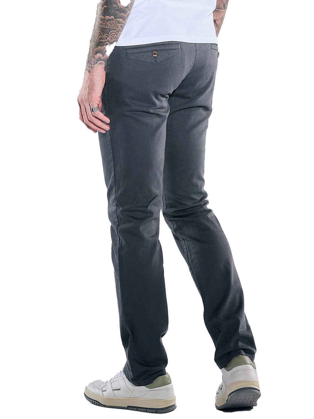 emilio adani Slim-fit-Jeans emilio adani Herren Chino slim fit, Marineblau günstig online kaufen