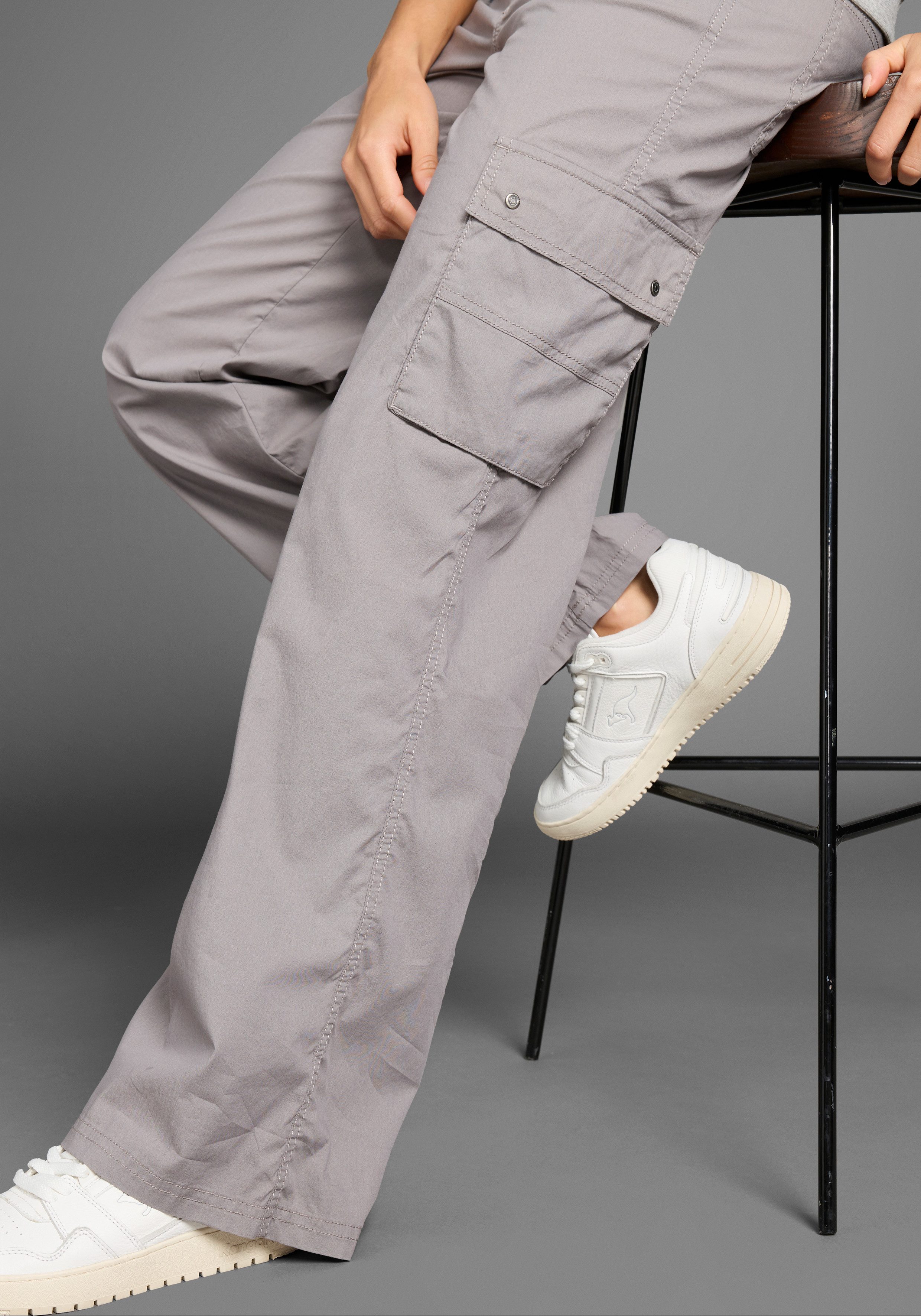 KangaROOS Cargohose Wide-Leg mit Cargotaschen