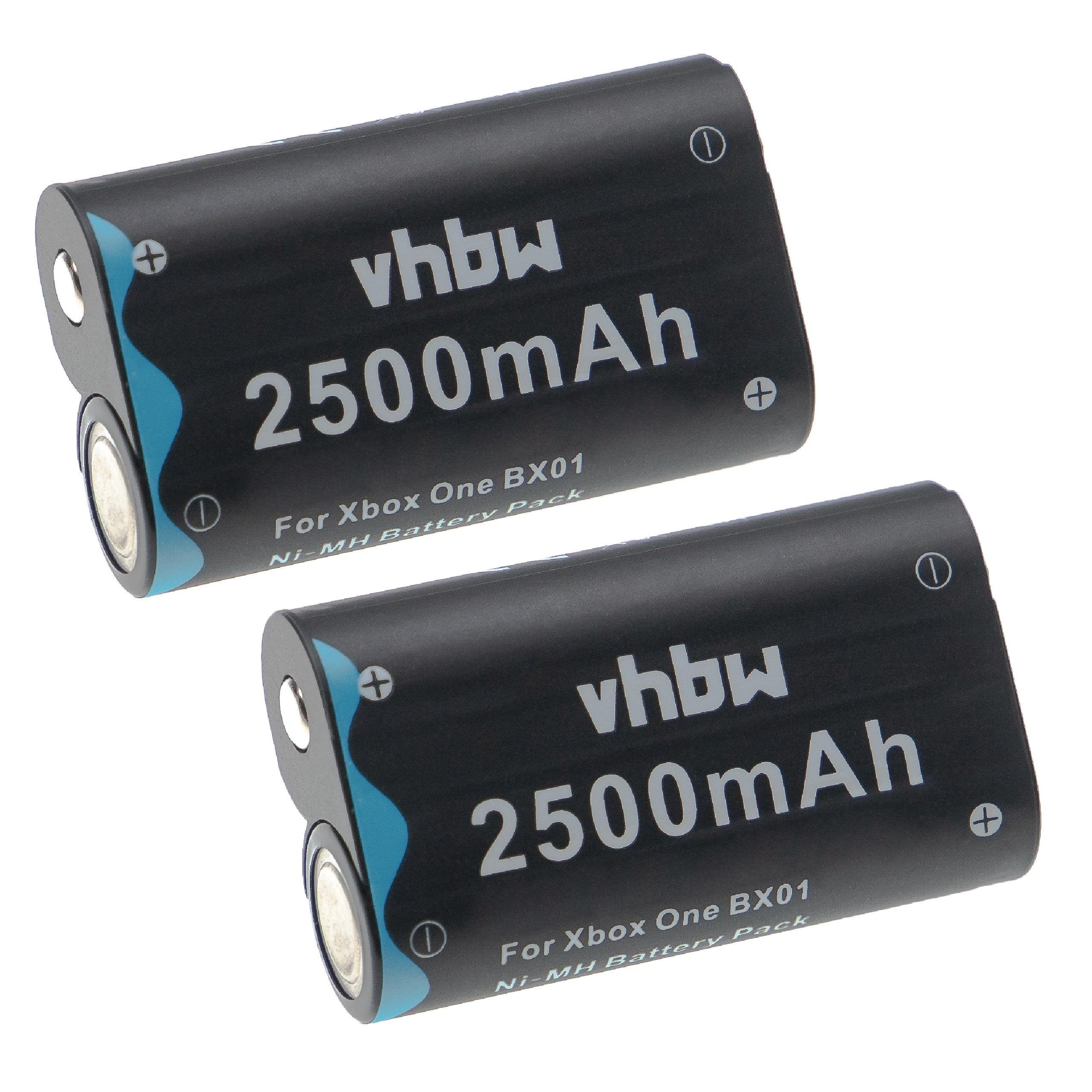 vhbw Ersatz für Microsoft BX01, C100 für Akku NiMH 2500 mAh (2,4 V)