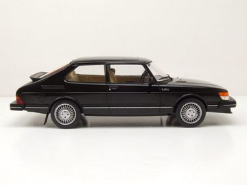 MCG Modellauto Saab 900 Turbo 1981 schwarz Modellauto 1:18 MCG, Maßstab 1:18