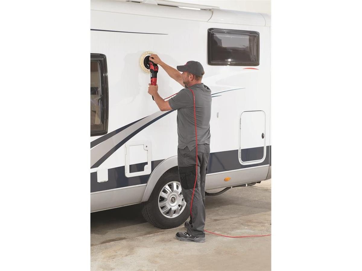Flex Rotationspoliermaschine PE 14-1 180, 250 min. U/min, 1380 max. U/min, (2 tlg), Poliert mit extrem niedrigen Touren und hohem Drehmoment