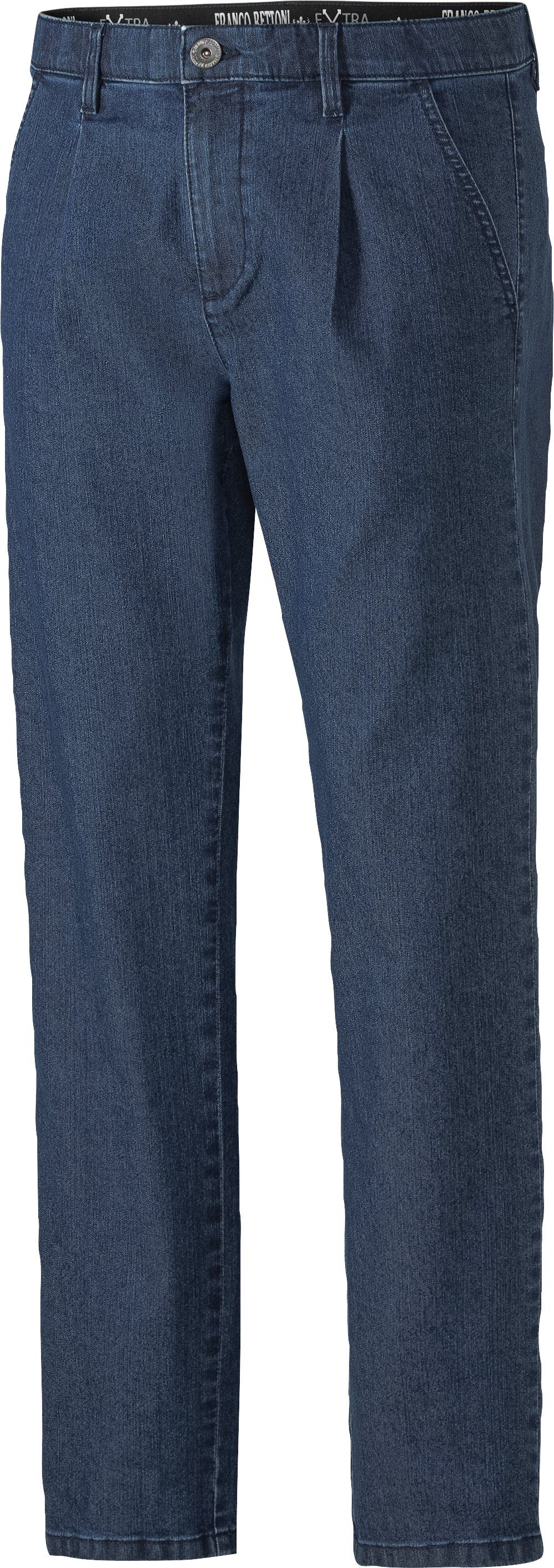 Franco Bettoni Regular-fit-Jeans (Packung, 2er-Pack) innovativer Hosenbund günstig online kaufen